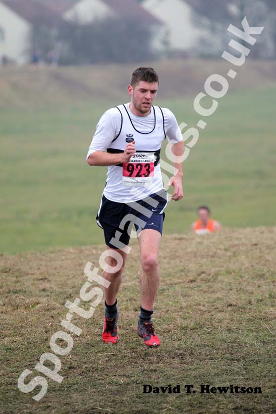 No 923, Senior Men North East Harrier League, Wrekerton, Gateshead.